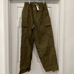 NWT PInK Victoria's Secret cargo pants drawstring